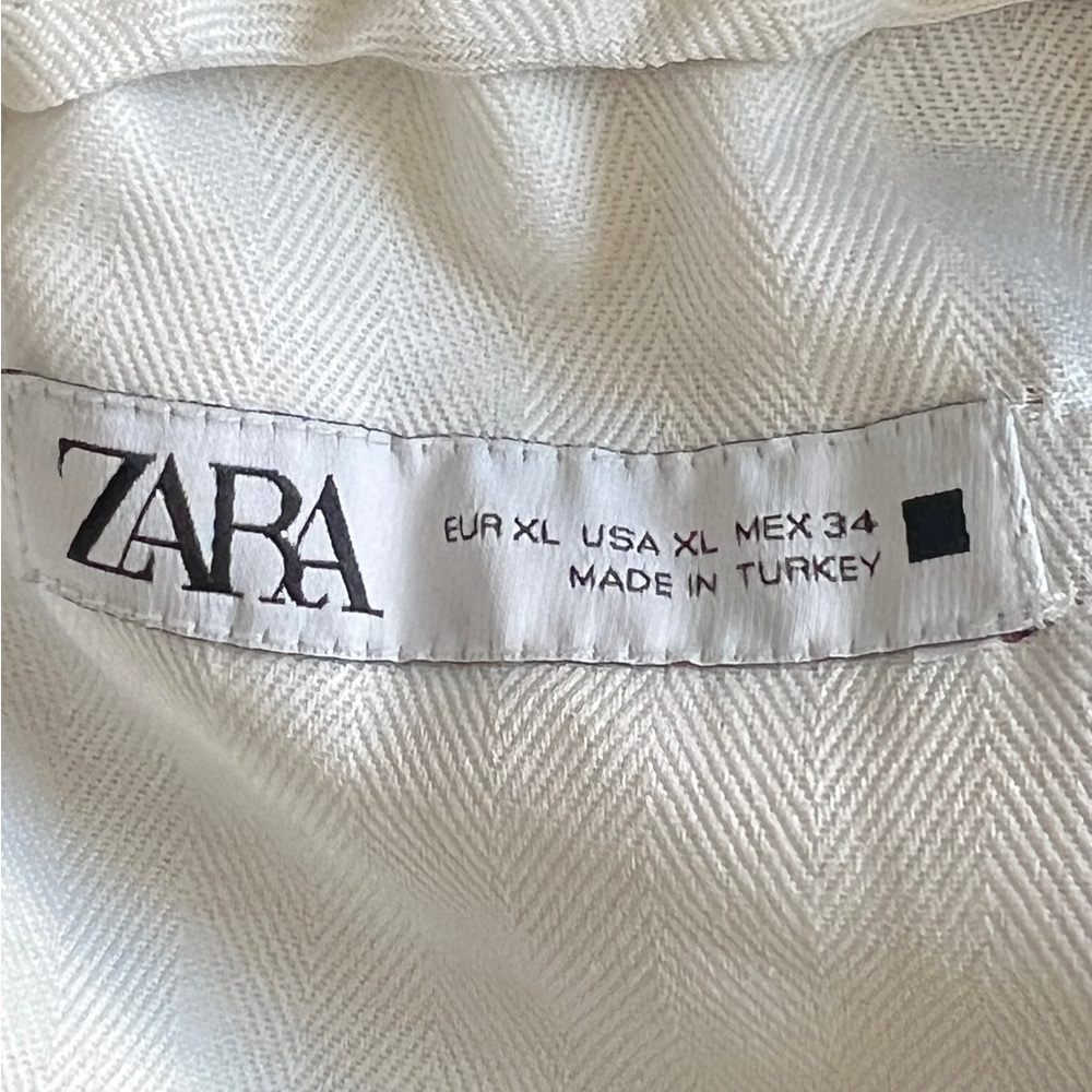 Zara Men’s XL Dress Pants Bundle Black & Gray Comfort Plus Drawstring Trousers - Picture 3 of 4